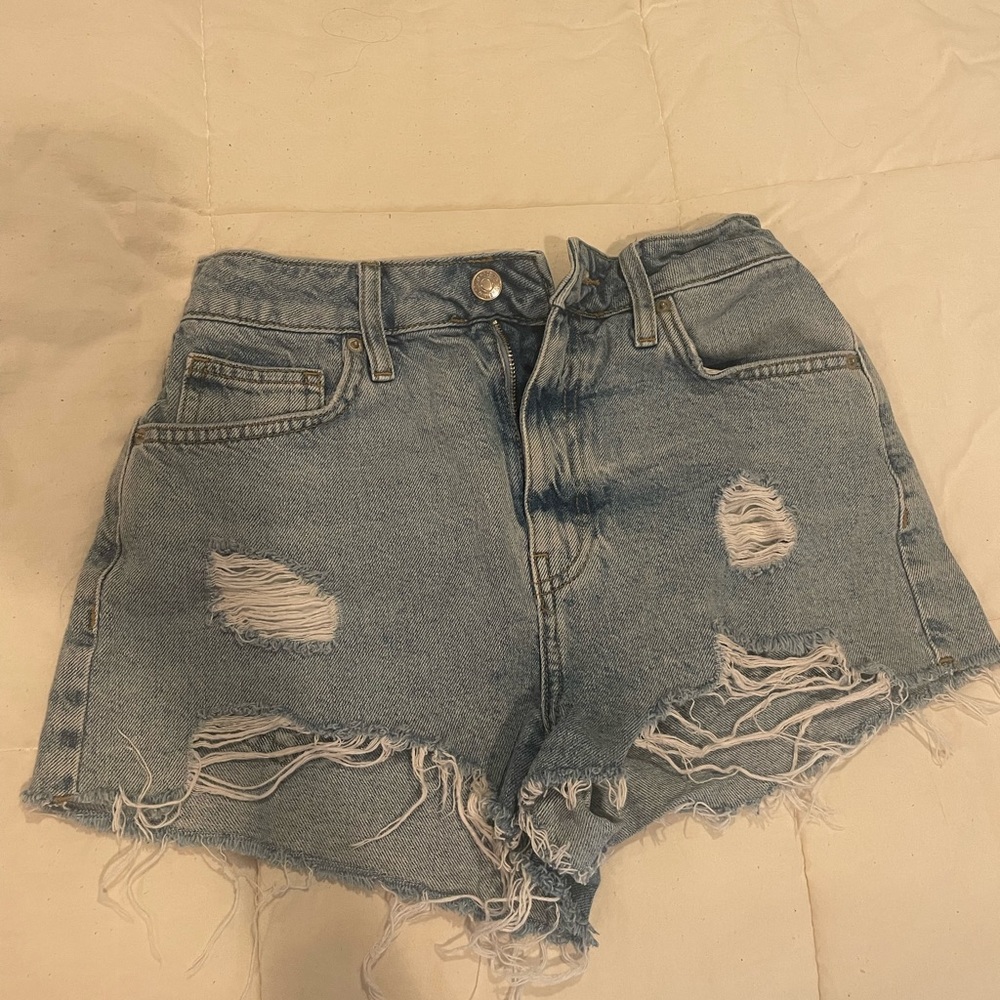 F21 jean shorts